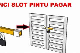 Membuat Slot Pintu Besi